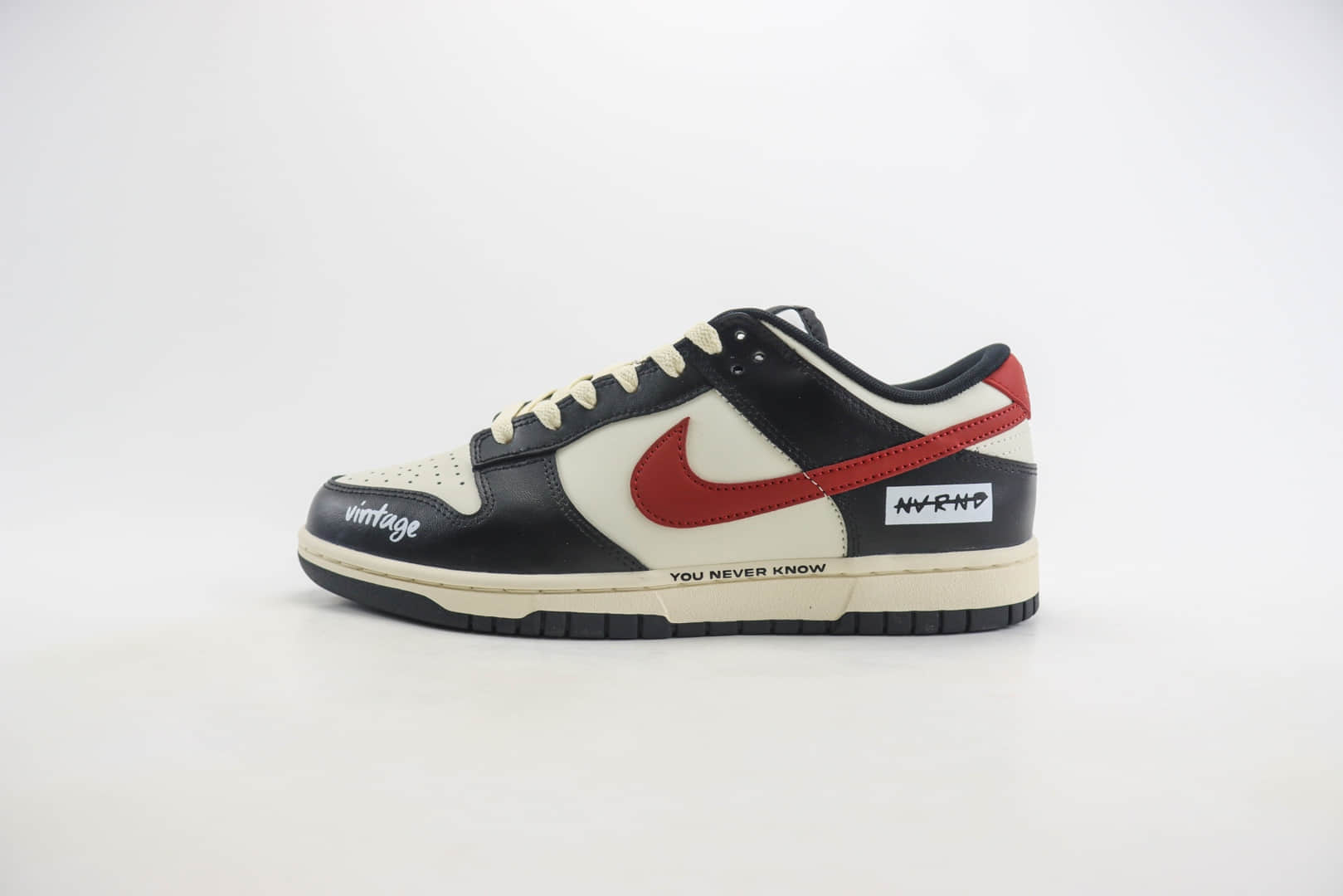 耐克Nike SB Dunk Low纯原版本低帮DUNK热带琥珀黑白红色板鞋 莆田DUNK货源 货号：DD1391-100