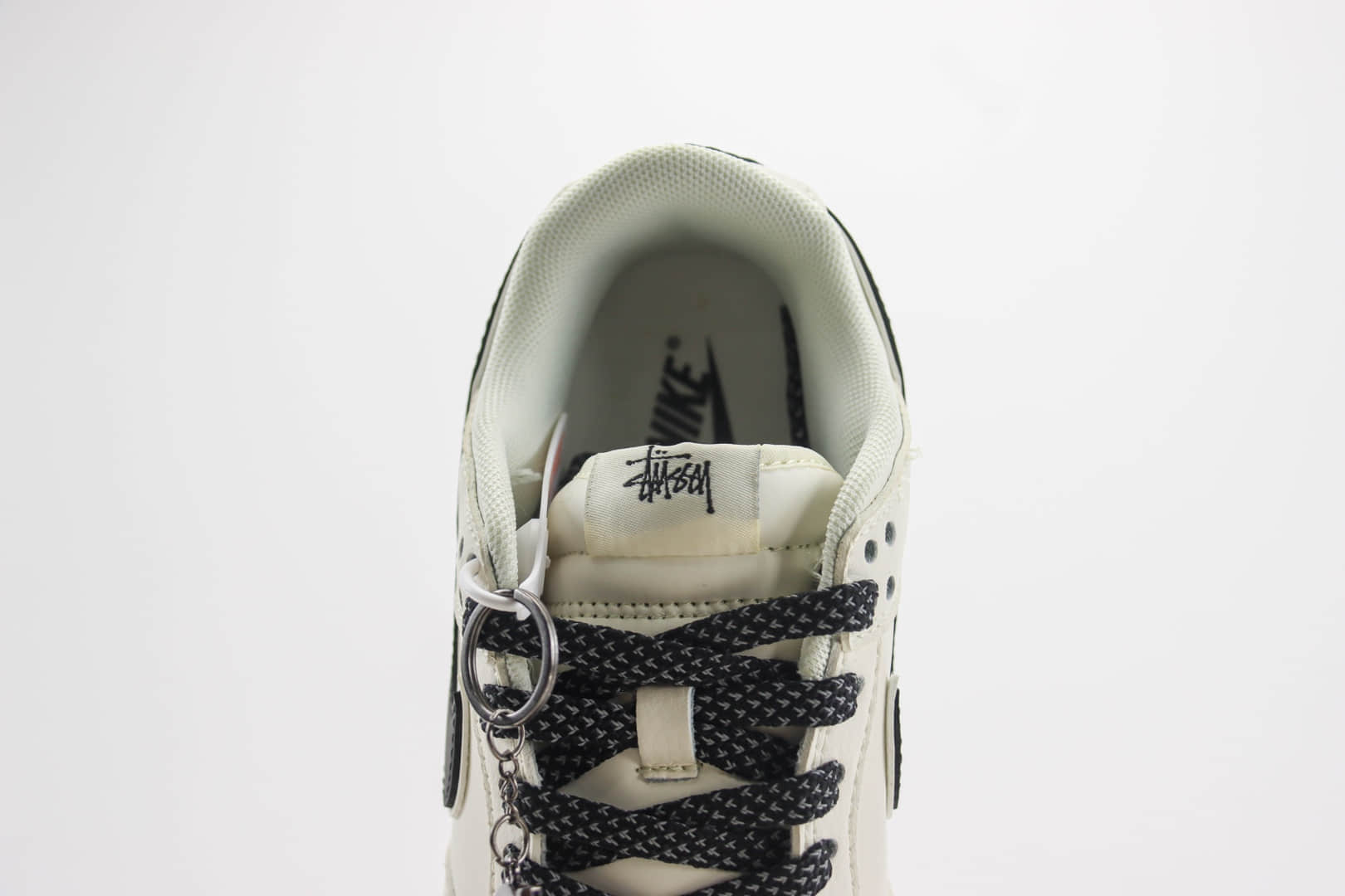 耐克Nike SB Dunk Low x Stussy纯原版本斯图西联名款低帮DUNK双小勾板鞋 莆田DUNK工厂 货号：DQ1098-385