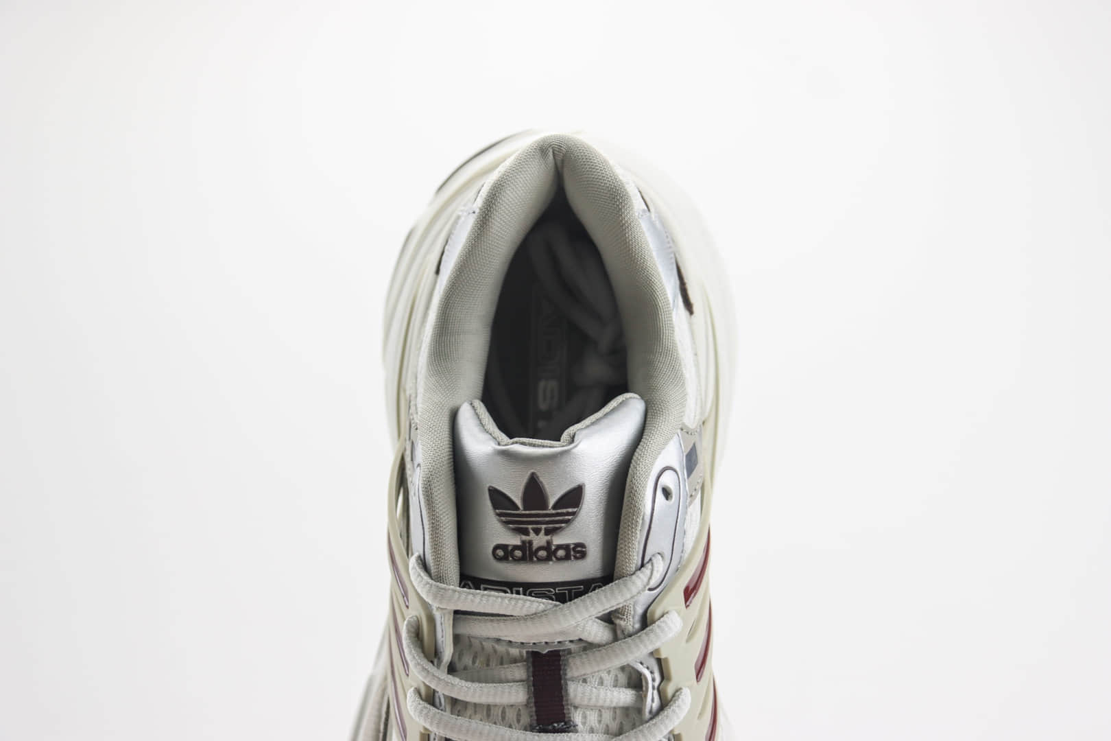 阿迪达斯adidas Adistar XLG纯原版本米灰红色厚底增高老爹鞋 莆田阿迪达斯货源 货号：IH3382
