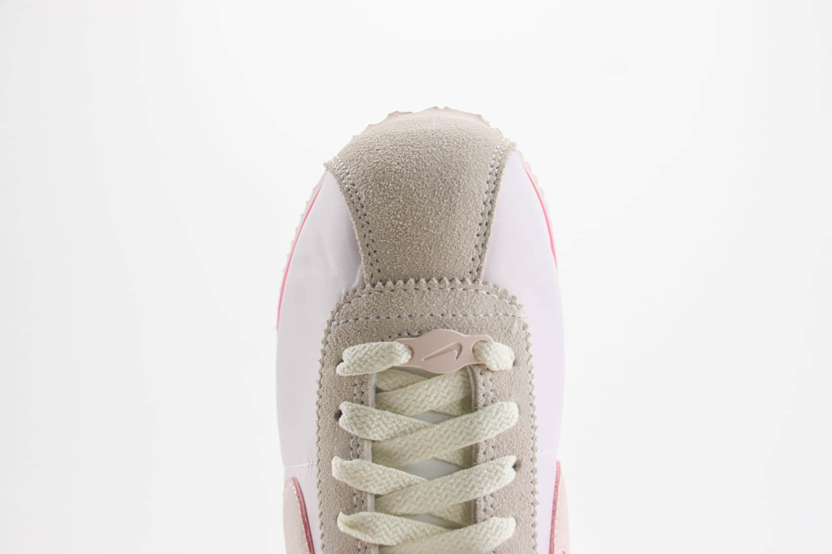 耐克Nike Classic Cortez Leather纯原版本阿甘系列白灰粉复古初代慢跑鞋 莆田耐克货源 货号：HF6410-666