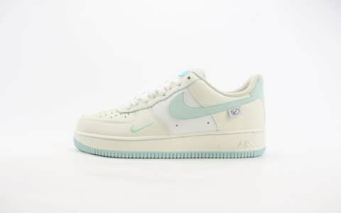 耐克Nike Air Force 1'07 Low “Floating ice”纯原版本空军一号AF1云浮冰双勾低帮板鞋 莆田耐克货源 货号：FB1839-211