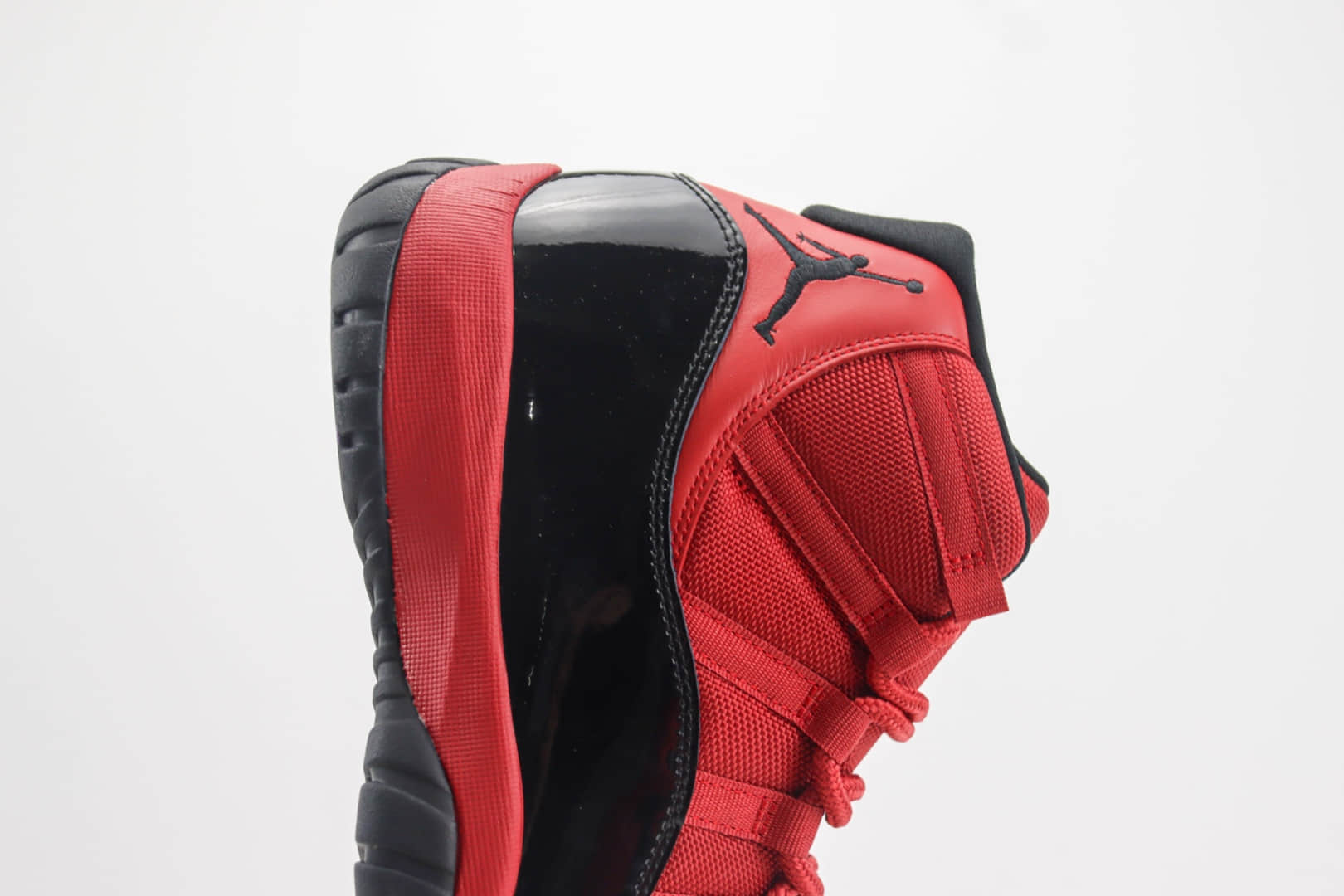 乔丹Air Jordan AJ11 Retro纯原版本高帮AJ11复刻黑红篮球鞋 莆田AJ球鞋 货号：CT8012-600