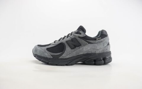 新百伦New Balance 2002R纯原版本NB2002R灰黑色复古运动跑步鞋 莆田新百伦货源 货号：M2002RXZ