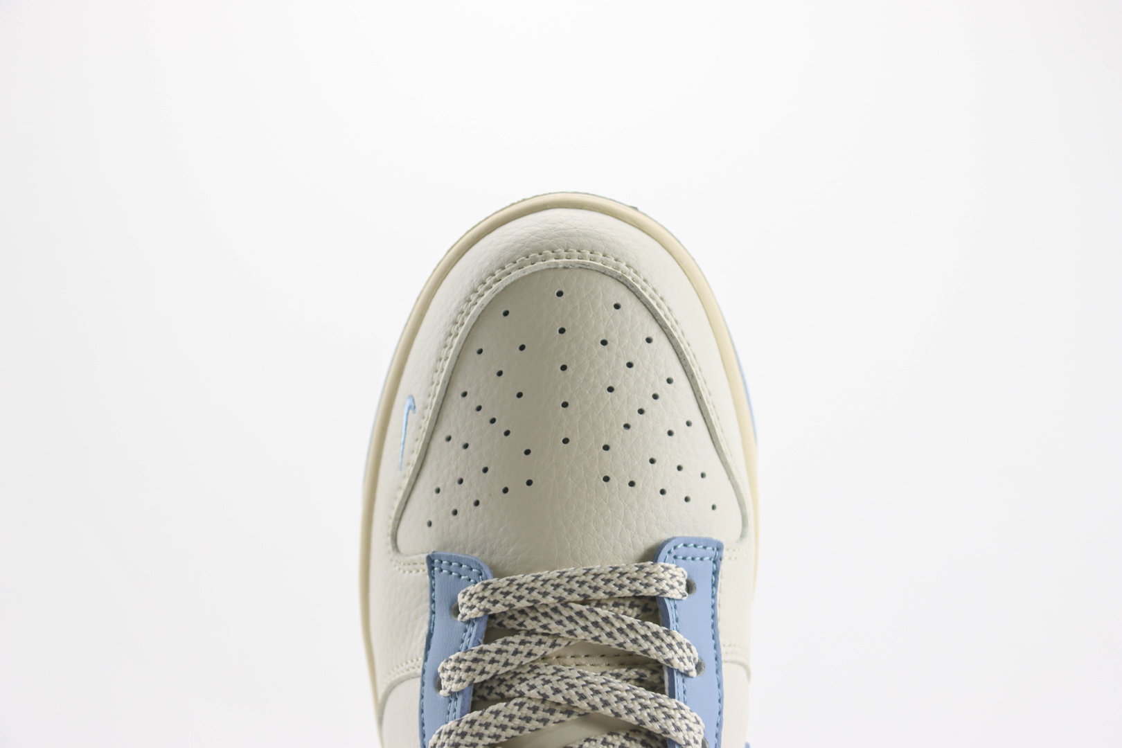 耐克Stussy x Nike SB Dunk Low纯原版本斯图西联名SB Dunk米蓝色多勾印花板鞋 莆田耐克代理 货号：XS6088-503