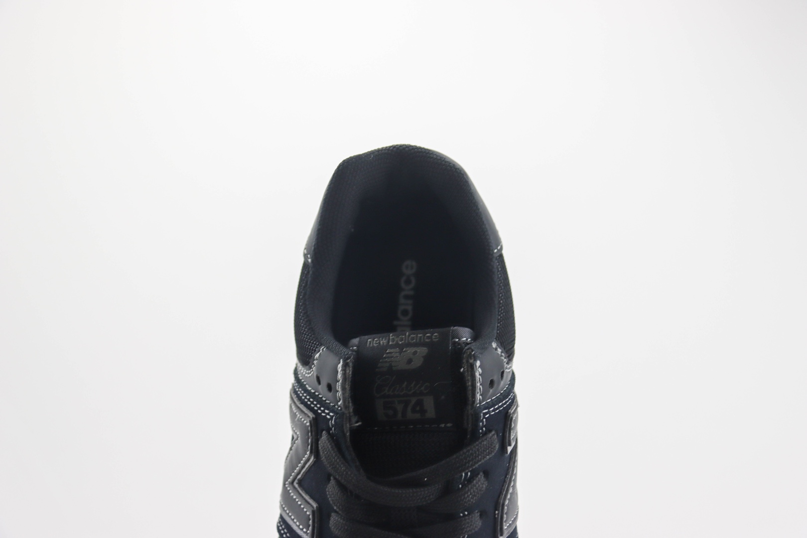 新百伦New Balance 574纯原版本NB574藏青色复古慢跑鞋 莆田新百伦工厂 货号：WL574EVE