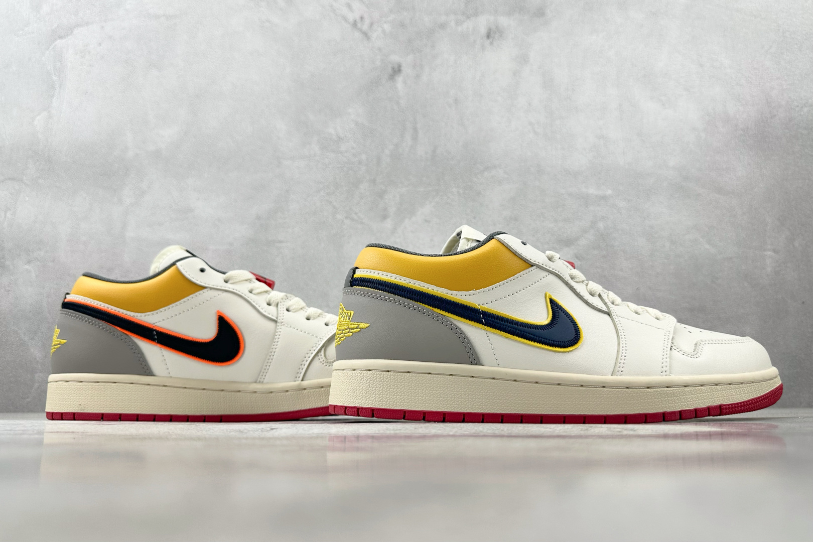 乔丹Air Jordan 1 Low纯原版本低帮AJ1帆白鸳鸯勾休闲运动篮球鞋 莆田AJ货源 货号：HV4511-133