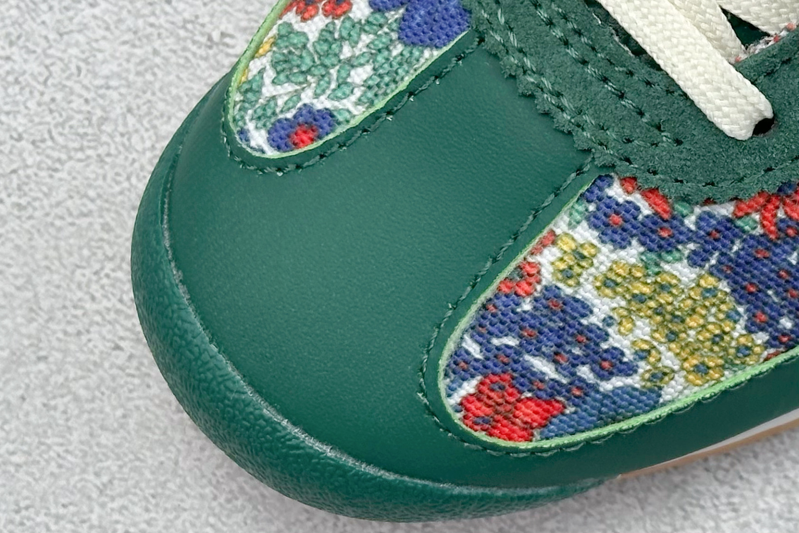 阿迪达斯adidas Original SL72 OG纯原版本深绿花卉德训复古板鞋 莆田复刻鞋货源 货号：JH7226