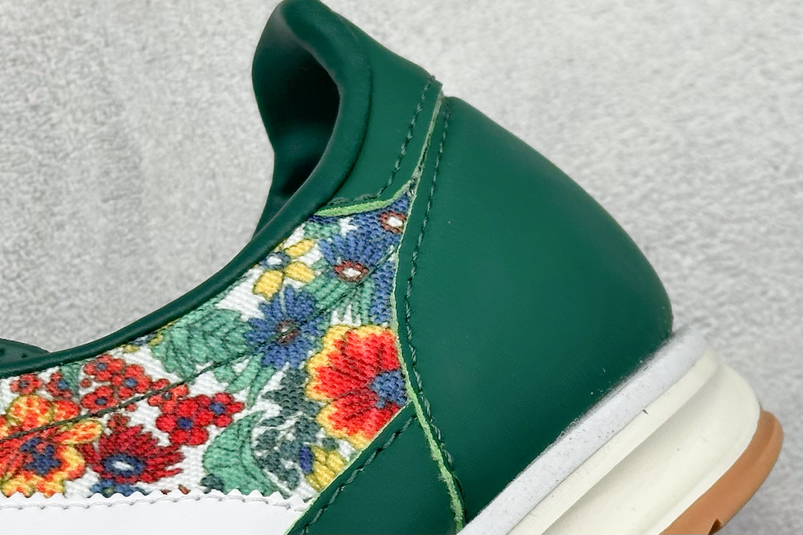 阿迪达斯adidas Original SL72 OG纯原版本深绿花卉德训复古板鞋 莆田复刻鞋货源 货号：JH7226