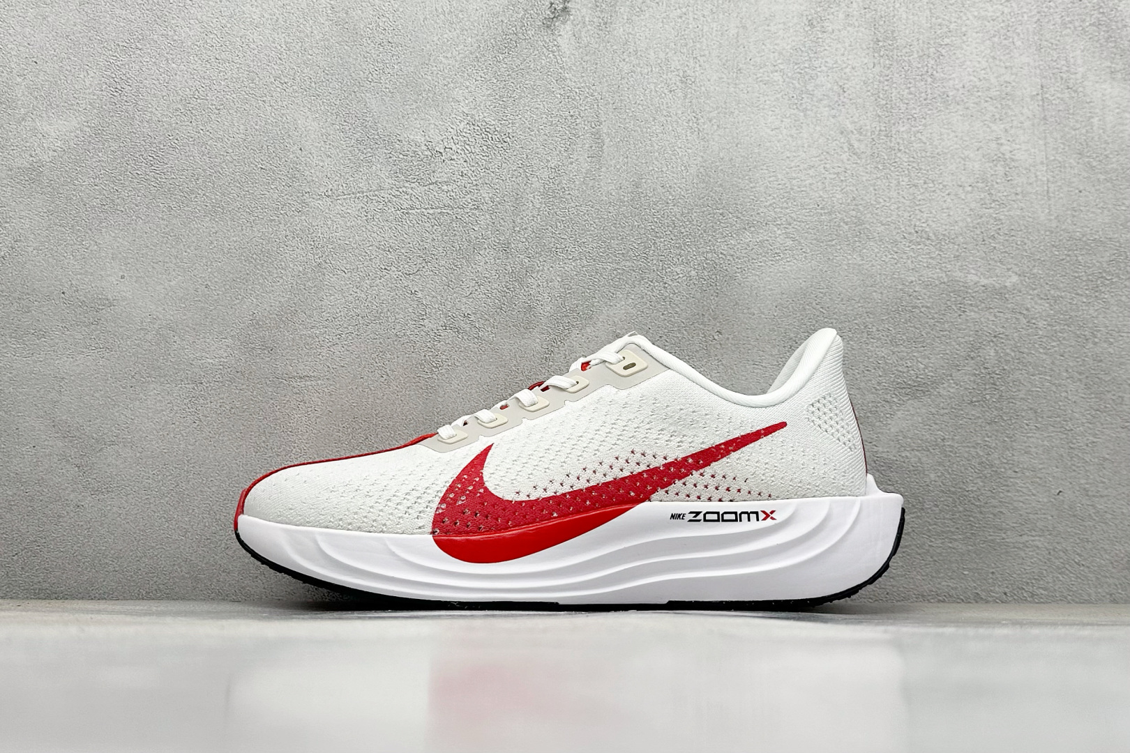 耐克Nike Pegasus Plus纯原版本超级飞马白红色缓震跑鞋 莆田耐克工厂 货号：FQ7262-003