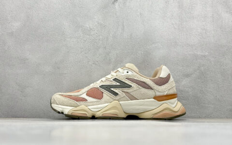 新百伦New Balance 9060纯原版本NB9060棕橘色复古慢跑鞋 莆田新百伦货源 货号：U9060CWF