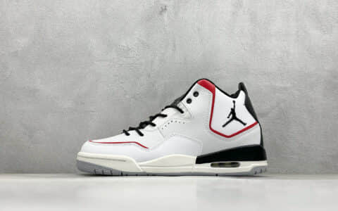 乔丹Air Jordan Courtside 23纯原版本AJ23白黑红复古篮球鞋 莆田AJ工厂 货号：HV1808-101