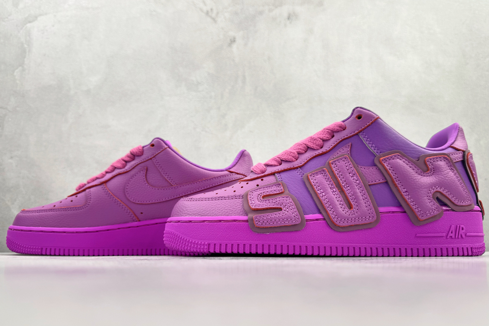 耐克CPFM x Nike Air Force 1纯原版本空军一号紫色AF1低帮板鞋 莆田耐克工厂 货号:FQ7069-500