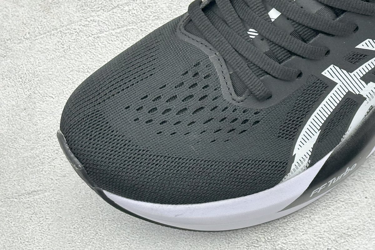 亚瑟士 Asics MAGIC SPEED 4 亚瑟士低帮专业越野跑步鞋 白银黑 鞋标实拍图
