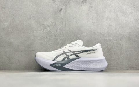 亚瑟士Asics MAGIC SPEED 4 亚瑟士白银黑低帮专业越野跑步鞋ffturbo 纯原版本 货号：1011B873-008
