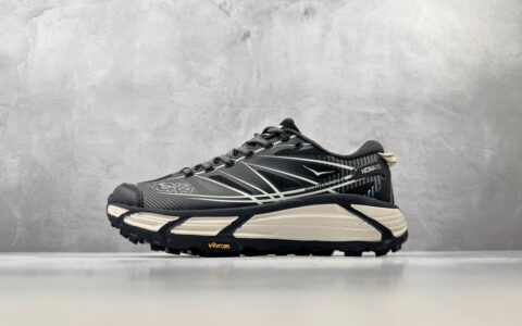 霍伽HOKA ONE ONE Mafate Speed 2 黑白纯原版本 货号：1126851-CCKL