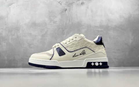 路易威登LOUIS VUITTON Trainer 白蓝纯原版本 货号：1AKCLV