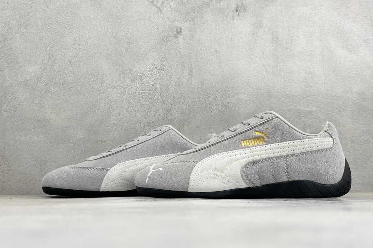 彪马 Puma Speedcet Etoile Wns 灰白 鞋跟实拍图
