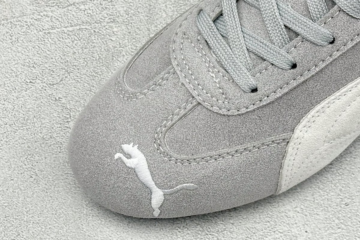 彪马 Puma Speedcet Etoile Wns 灰白 鞋标实拍图
