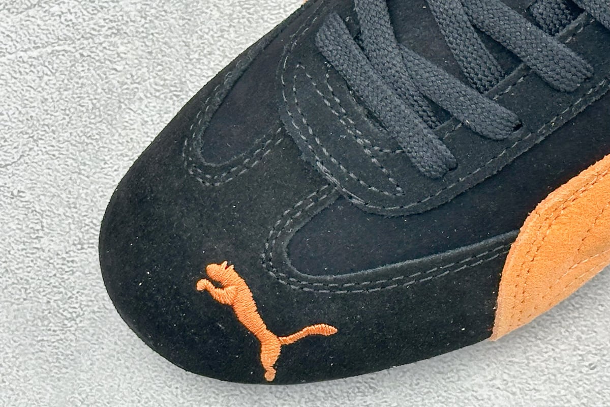 彪马 Puma Speedcet Etoile Wns 黑橙 鞋标实拍图