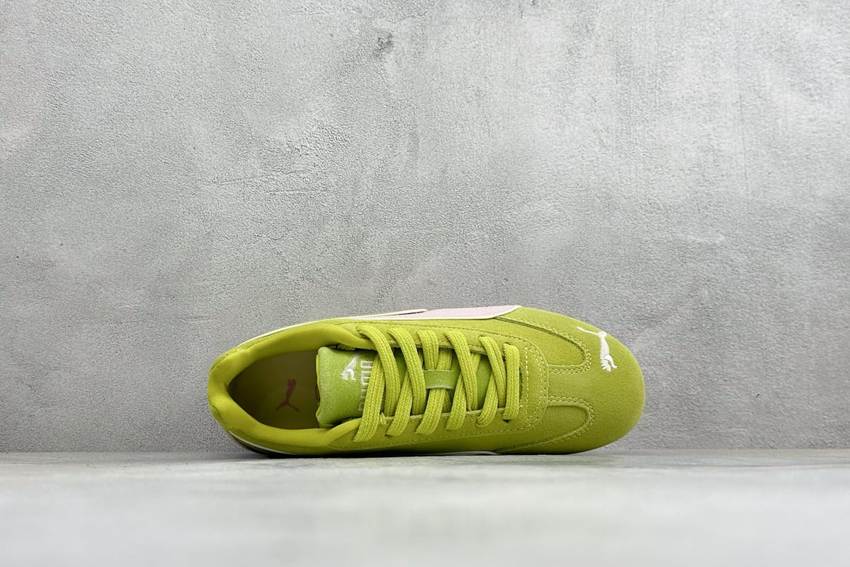 彪马 Puma Speedcet Etoile Wns 银黄红 背面实拍图
