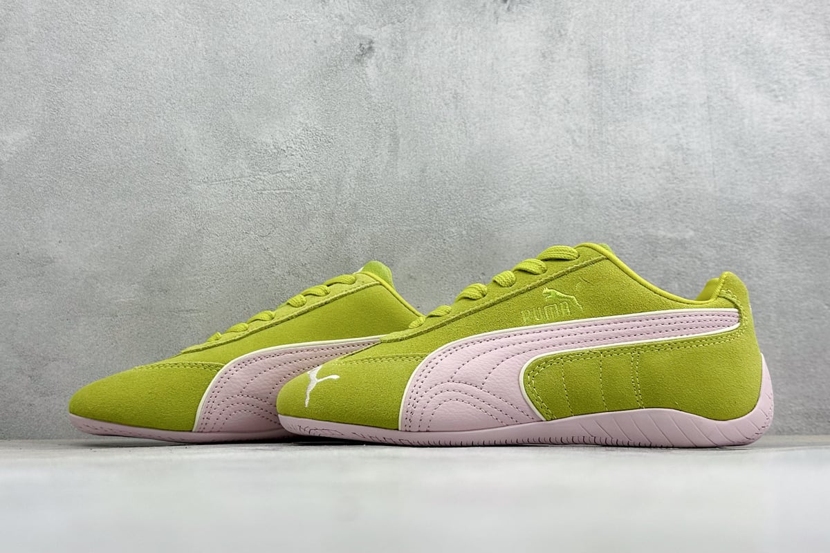 彪马 Puma Speedcet Etoile Wns 银黄红 鞋跟实拍图