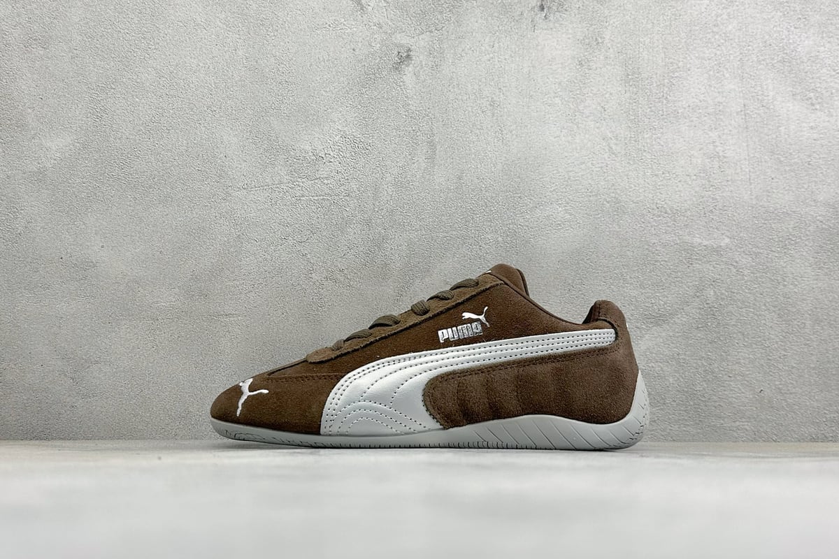 彪马 Puma Speedcet Etoile Wns 银橙黑 正面实拍图