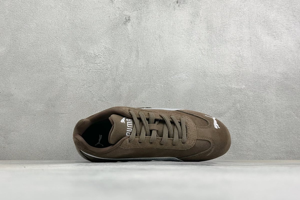 彪马 Puma Speedcet Etoile Wns 白棕 背面实拍图