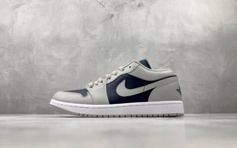 乔丹Air Jordan 1 综合版灰蓝纯原版本 货号：553558-058