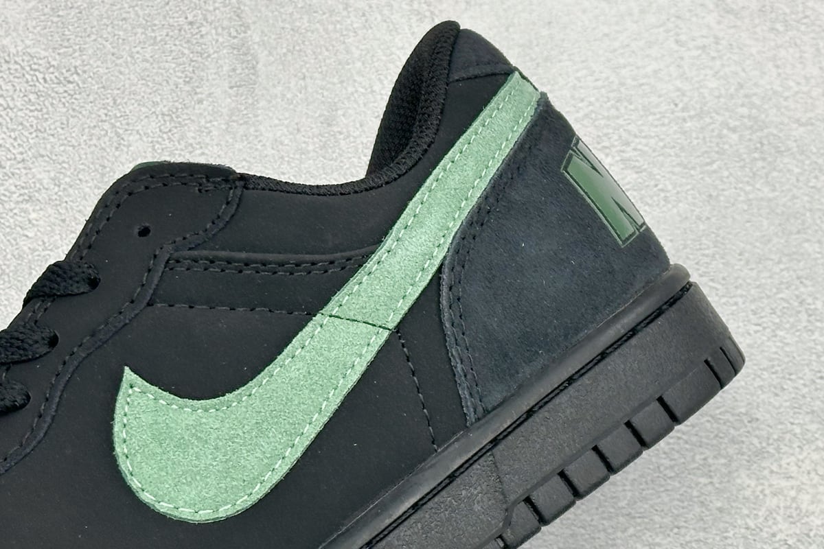 耐克 Nike BIG LOW 耐克 简约百搭 減震耐磨 低帮板鞋 银蓝绿 细节实拍图