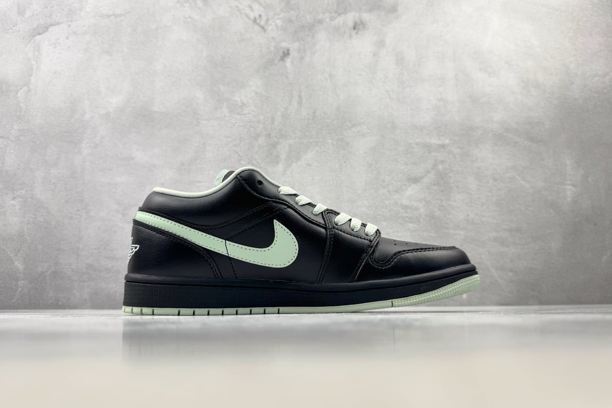 乔丹 Air Jordan 1 综合版 黑色-实拍图2