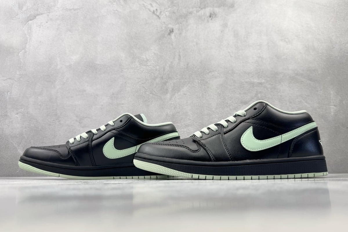 乔丹 Air Jordan 1 综合版 黑色-实拍图5