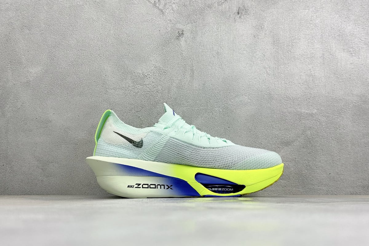 耐克 Nike Zoom VaporFly Next 3% "Prototype" 白银绿 侧面实拍图