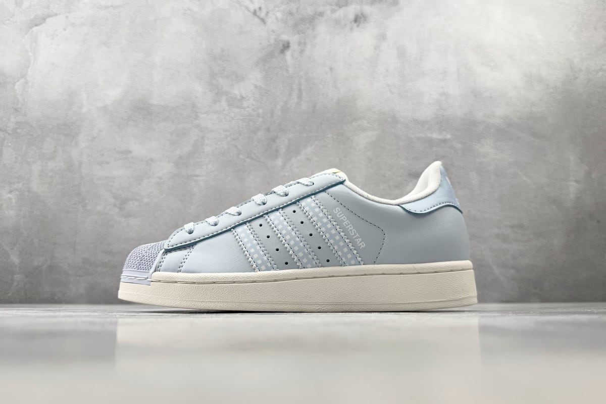 阿迪达斯 Adidas originals Superstar 2 蓝白色-实拍图1