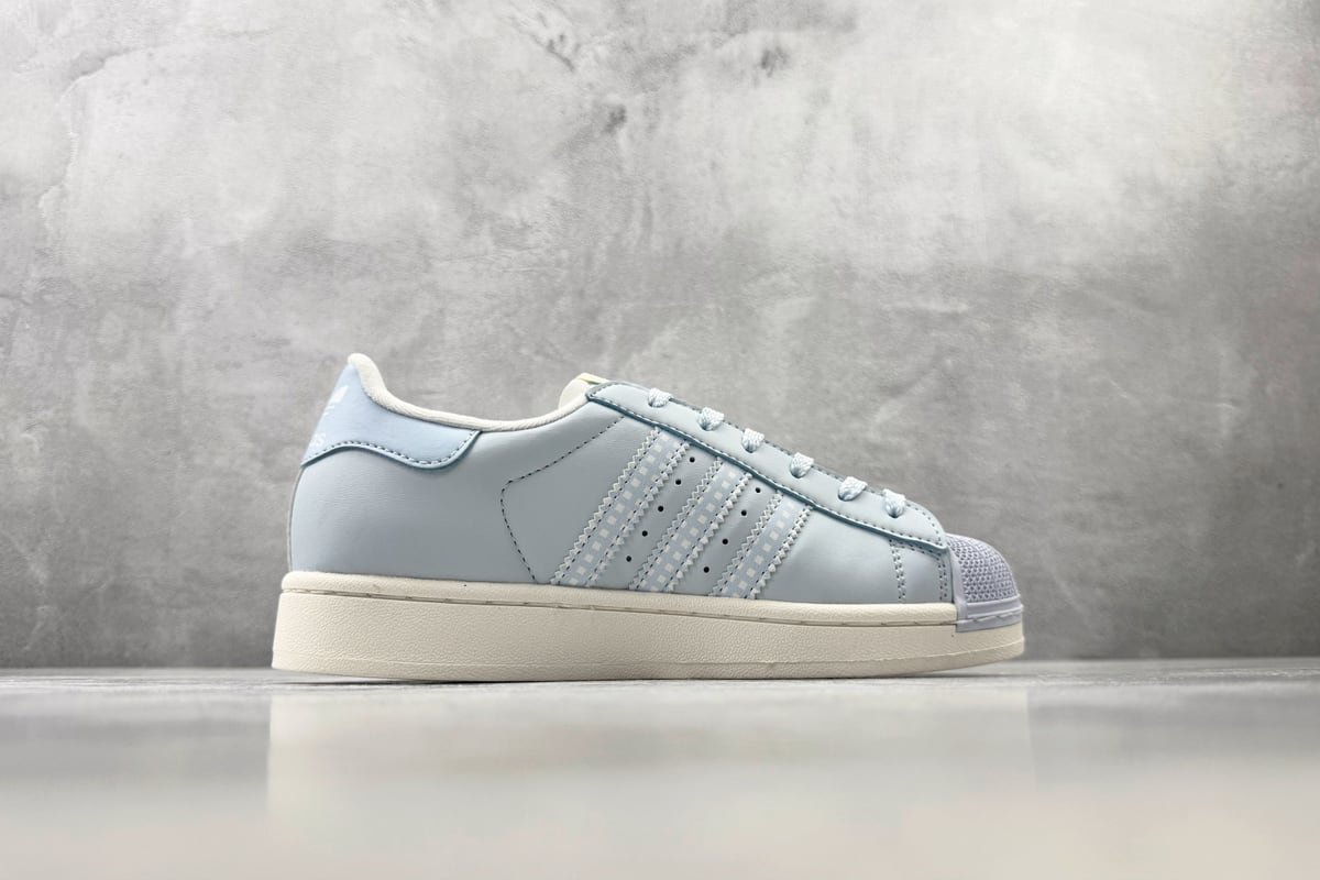 阿迪达斯 Adidas originals Superstar 2 蓝白色-实拍图2