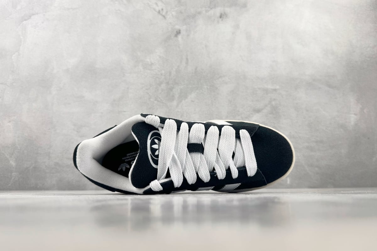 阿迪达斯 Adidas originals CAMPUS 00s 性价比天花板 黑白-实拍图3