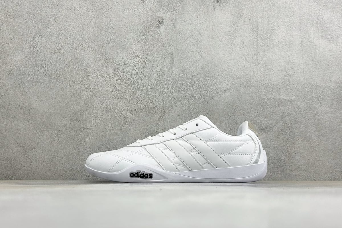 阿迪达斯 Adidas Originals Adiracer 白黑 正面实拍图