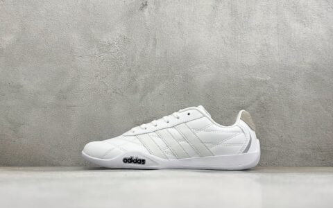 阿迪达斯Adidas Adipista Trainers 防滑耐磨休闲鞋白银黄纯原版本 货号：HQ9161