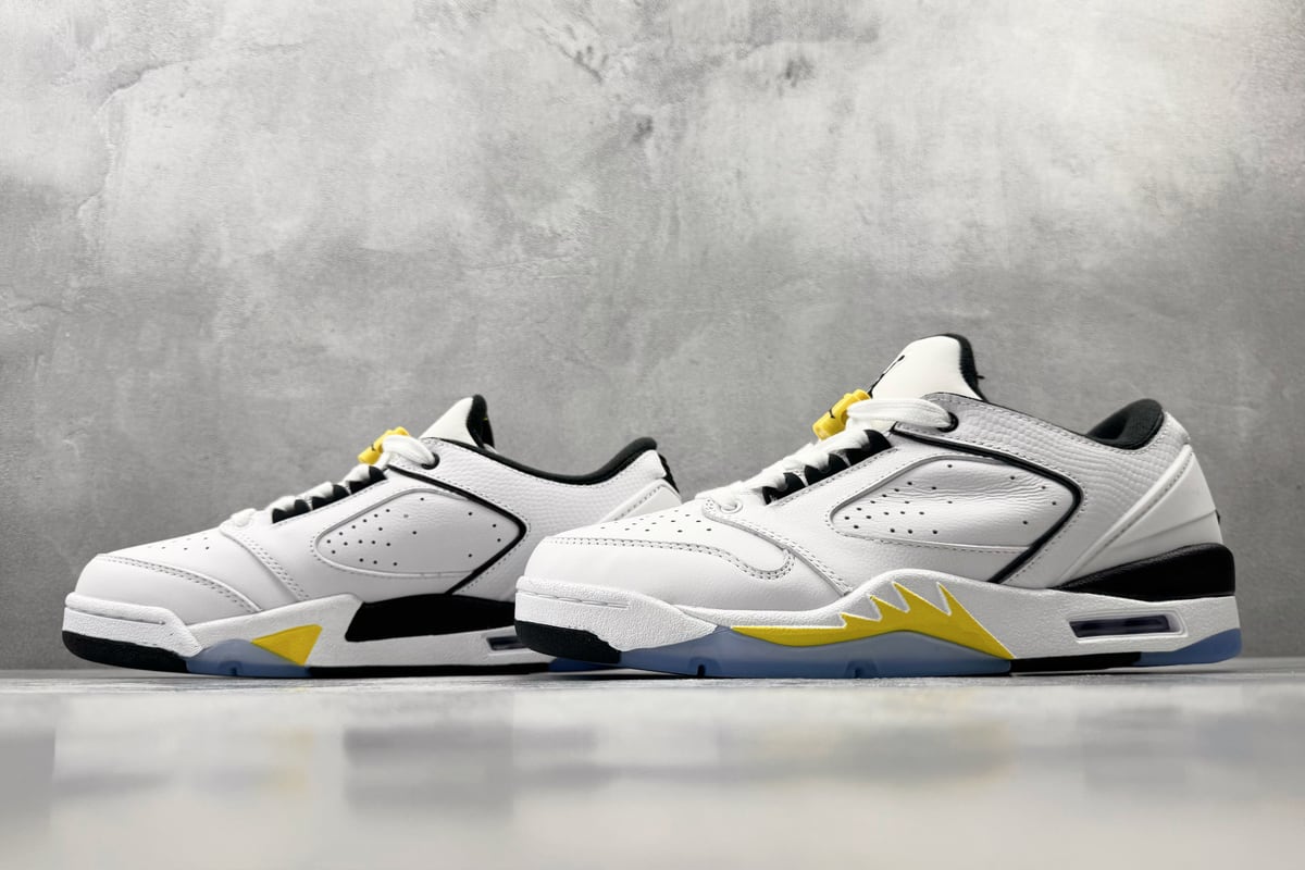 乔丹 Air Jordan Sixty Plus 白黑 白黑 鞋跟实拍图