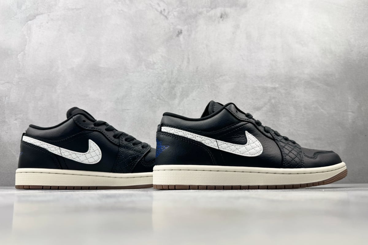 乔丹 Air Jordan 1 SE 公司级 黑白 鞋底实拍图