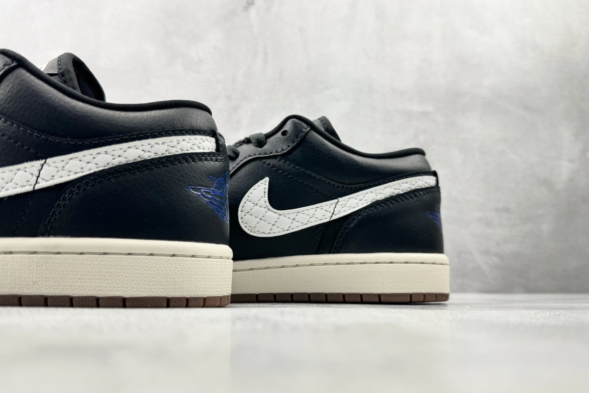 乔丹 Air Jordan 1 SE 公司级 黑白 上脚实拍图