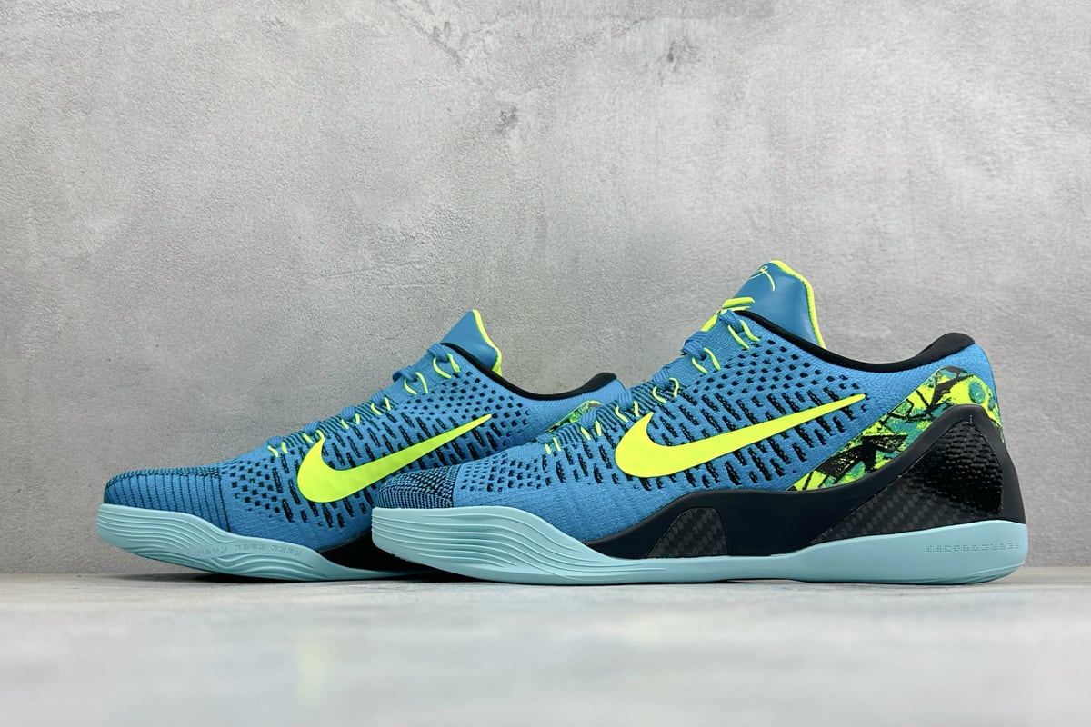 耐克 Nike Kobe 9 Elite Low Protro 科比9代 实战篮球鞋 #原楦打造灵动版型 鞋头腰身后跟 360°无死角 原厂工艺3层立体编织flyknit鞋面 #原厂碳板加持 过验级拉帮细节 纯原-实拍图5