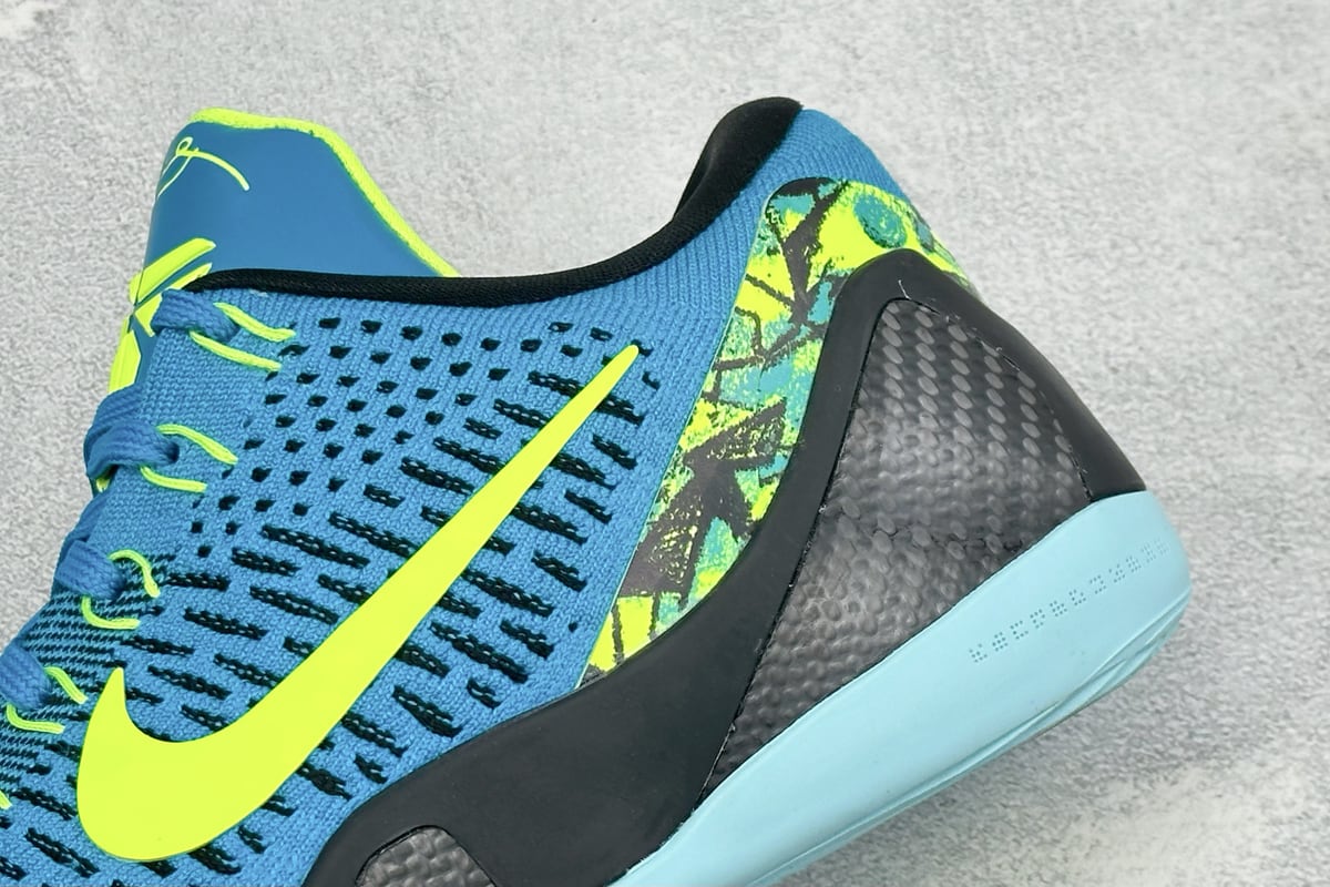 耐克 Nike Kobe 9 Elite Low Protro 科比9代 实战篮球鞋 #原楦打造灵动版型 鞋头腰身后跟 360°无死角 原厂工艺3层立体编织flyknit鞋面 #原厂碳板加持 过验级拉帮细节 纯原-实拍图9