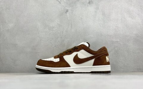 耐克Nike Big Low 耐克白棕简约百搭減震耐磨低帮板鞋纯原版本 货号：IO4224-101