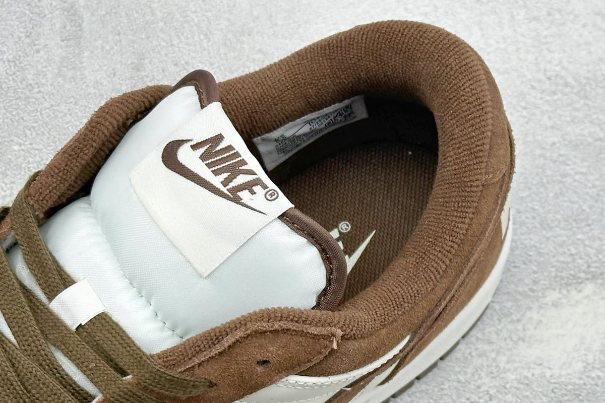 耐克 Nike Big Low 耐克 简约百搭 減震耐磨 低帮板鞋 白棕 上脚实拍图