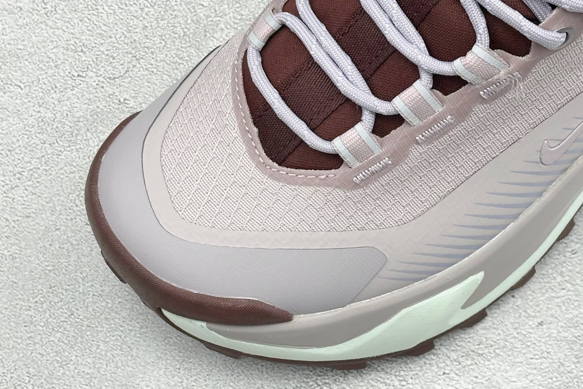耐克 Nike ACG MOUNTAIN FLY GTX SE 银红黑 鞋标实拍图