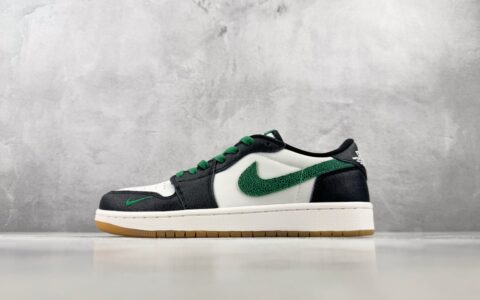 乔丹Air Jordan 1 Retro OG 白黑绿纯原版本 货号：IR2283-030