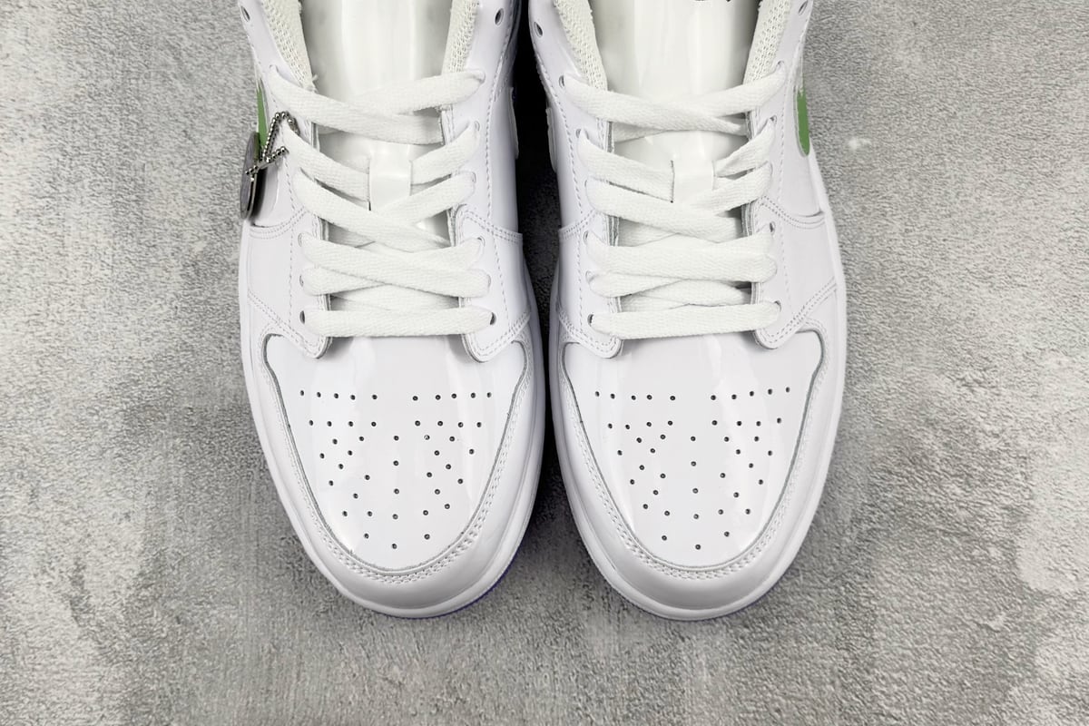 乔丹 Air Jordan 1 SE Quai 54 综合版 白色-实拍图7