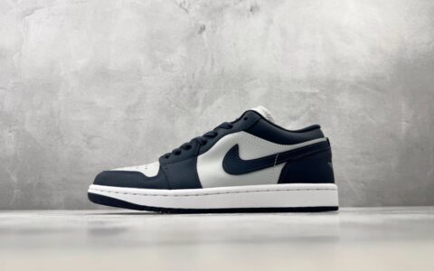 乔丹Air Jordan 1 公司级灰蓝纯原版本 货号：IV6045-451