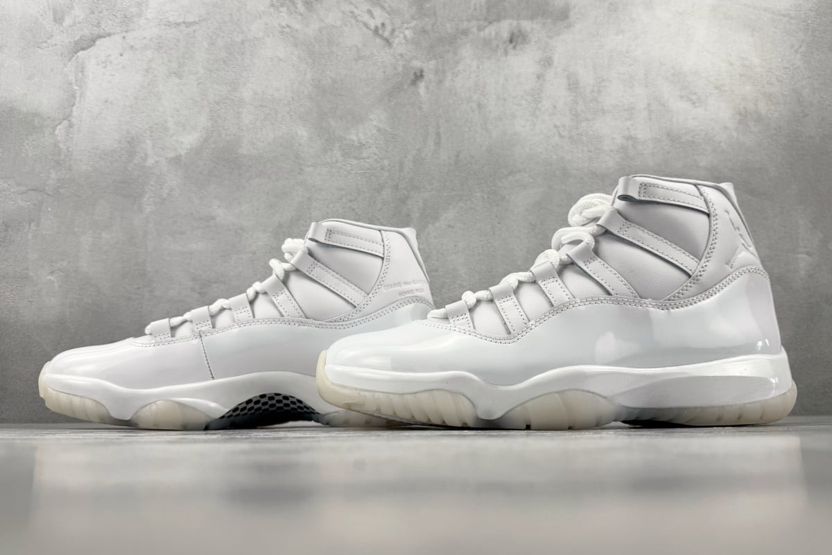 乔丹 Air Jordan × Comme des Garçons Air Jordan 11 白色-实拍图5