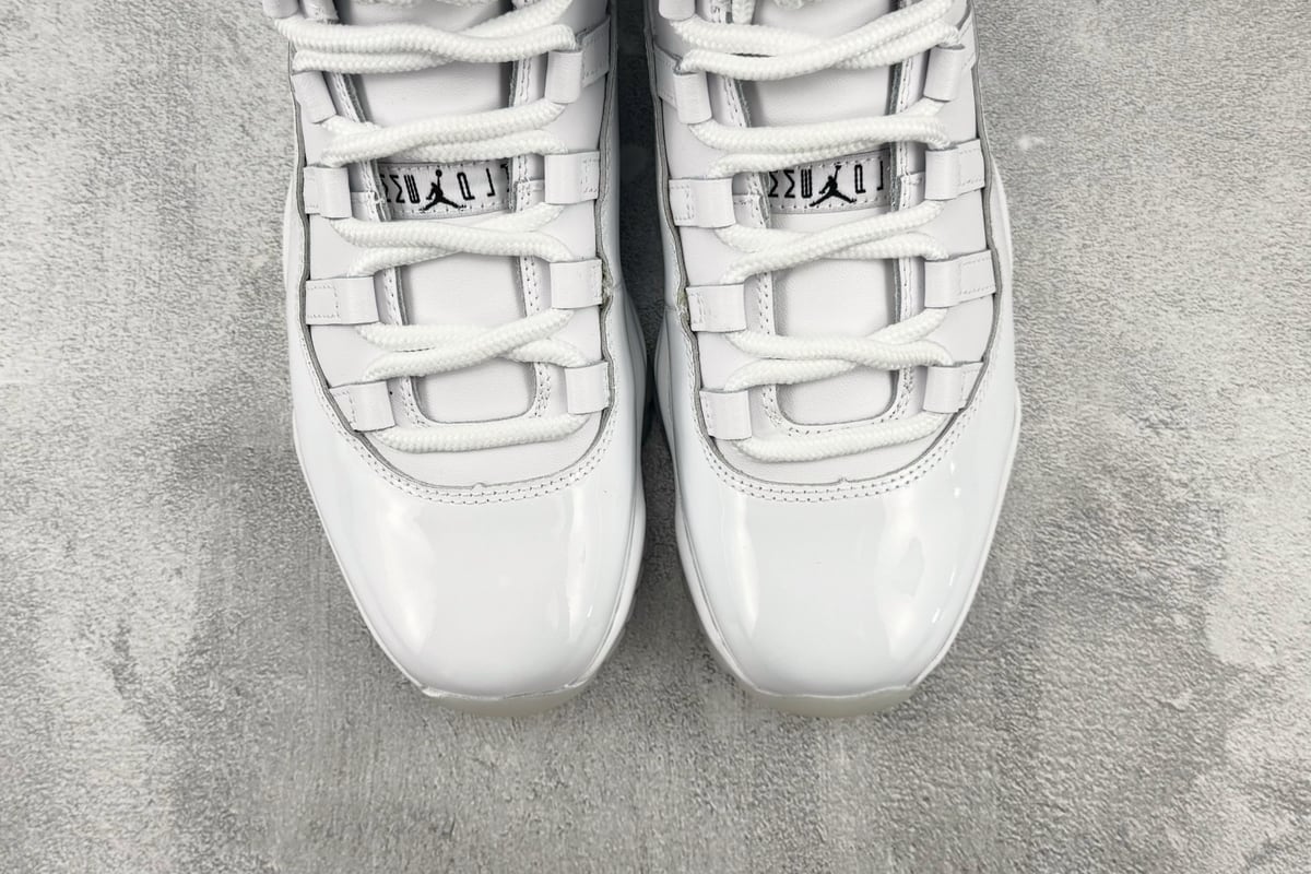 乔丹 Air Jordan × Comme des Garçons Air Jordan 11 白色-实拍图7